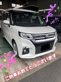 ソリオご納車です！